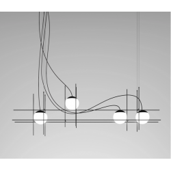 PLOT FRAME SP 4 LED LAMPA WISZĄCA VISTOSI Różne wersje